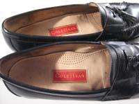 Cole Haan CITY Tassle Loafer Dress Shoes Black Leather Mens 13B 13 B 