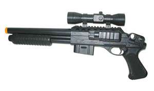 Metal Barrel Pump Action Shot Gun with Cross Hair Scope, M87SA  