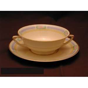  Community China Noblesse Gt Cream Soup Bowls & Liners 