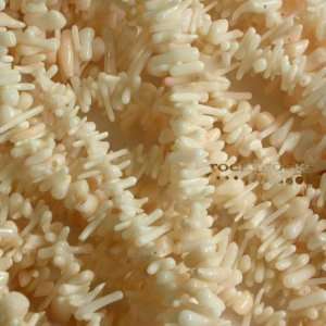  LOVELY WHITE SPONGE CORAL TINY BRANCH BEADS 16 Arts 