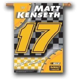  Matt Kenseth 2 Sided 28 X 40 Banner W/ Pole Sleeve 