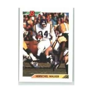  1992 Bowman #172 Herschel Walker   Minnesota Vikings 