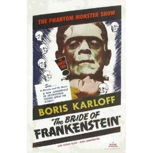  The Bride of Frankenstein Movie Poster (20 x 40 Inches 