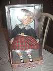Pretty Sitting Porcelain Girl Doll East West Hand paint