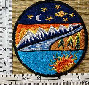 Embroidered Patches Earth, Water Sky 10pc Wholesale Lot  