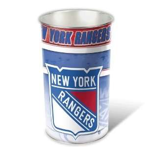  New York Rangers Waste Paper Trash Can