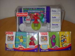 Fisher Price Easy Link Launch Pad 7 Keys Wiggles Barney  
