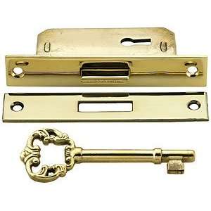 com Furniture Locks and Keys. Large Solid Brass Full Mortise Cabinet 
