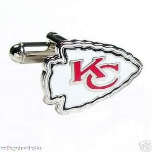  Kansas City Chiefs NFL Logo Executive Cufflinks Sports 
