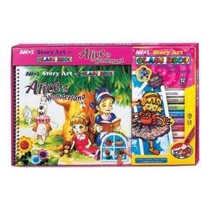  Amos Alice in Wonderland   Story Book Kit Toys & Games