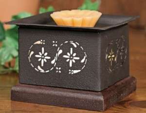 Colonial Tin Works Square Wax Warmer – Mayhouse Pattern  