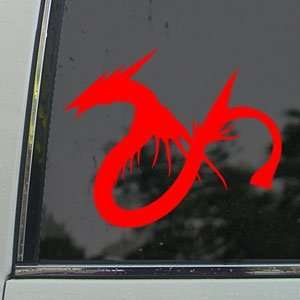  Final Fantasy XIII Red Decal GF Leviathan Window Red 