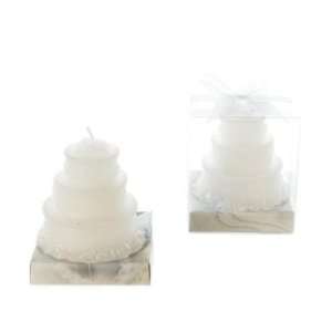 Three Tiers Wedding Cake Candle Case Pack 48 