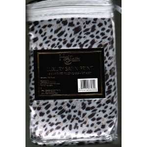  Two Standard Hotel Satin Pillowcases Leopard