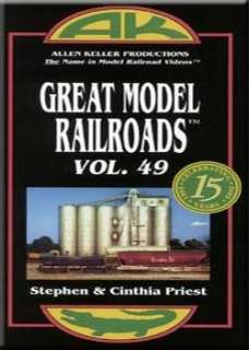 Allen Keller Great Model Railroads Vol 49 DVD NEW  