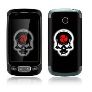 Death Skull Design Decorative Skin Cover Decal Sticker for LG Optimus 