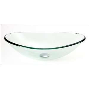    DreamLine DLBG 01 Natural Color Glass Bowl, Clear