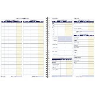 Adams Bookkeeping Record Book, Monthly Format, 8.5 x 11 Inches, White 