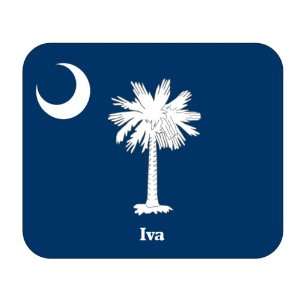  US State Flag   Iva, South Carolina (SC) Mouse Pad 