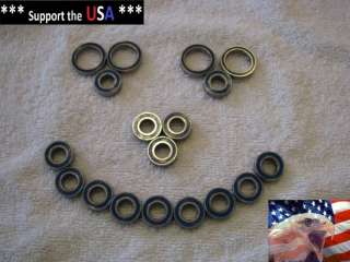 USA Factory Team Associate RC8Be RC8B bearing Set (18)  