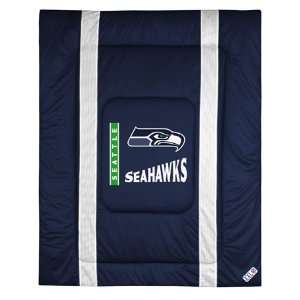  Seattle Seahawks NFL Side Line Collection Bed Comforter 