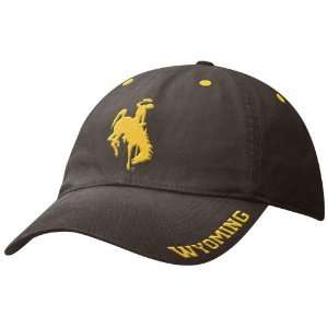 Nike Wyoming Cowboys Brown Campus Sandblasted Adjustable Hat  