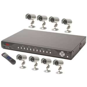  Q See 8 Channel Non Real time H.264 Pentaplex Network DVR 