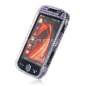  Ecell   PURPLE PANDA 3D CRYSTAL BLING CASE FOR SAMSUNG 