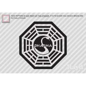  (2X) Lost   Dharma Initiative   Sticker   Decal   Die Cut 