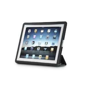  Acase EZ Carry Case Folio Stand for iPad 2, Black 