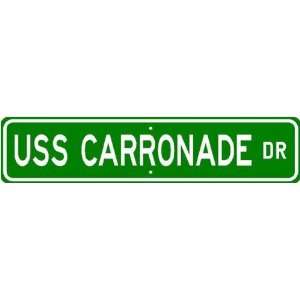 USS CARRONADE LFR 1 Street Sign   Navy Ship Gift Sailor  