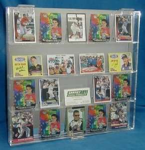 Sports Card Display Case   Holds 24   Mirror Back   Acrylic   New in 