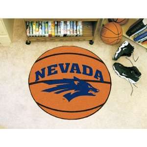  BSS   Nevada Reno Wolf Pack NCAA Basketball Round Floor 