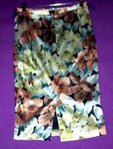 Dolce & Gabbana Silk Floral Pencil Skirt 38/40 S 2 4  