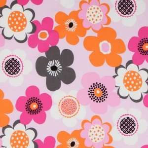 Michael Miller flannel fabric Modern Flora flowers (Sold 