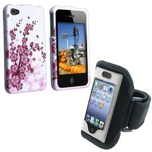 running ArmBand Black w/ Silver Trim Compatible With Apple® iPhone 