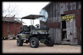 Beast 18HP GAS on ez go chasse hunting buggy cart NEW with extras 