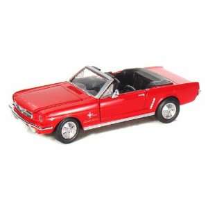  1964 1/2 Ford Mustang Convertible 1/24 Red Toys & Games
