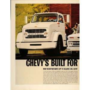  1966 Ad Chevrolet Chevy Truck Series 70000 80000 Models 