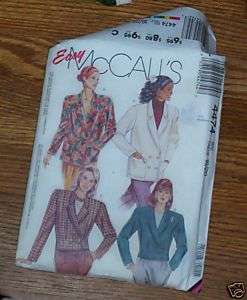 Easy McCalls 4474 Womens Blazer Jacket Easy Pattern Sew Sz 18   20 