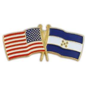  USA & Honduras Flag Pin Jewelry