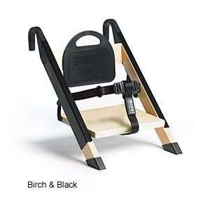  minui HandySitt Portable high chair Birch & Black Baby
