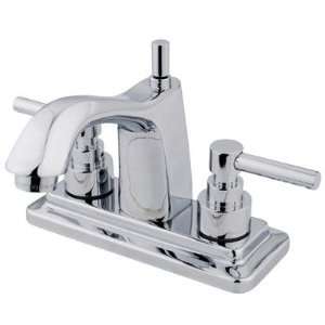 Tampa Double Handle Centerset Standard Bathroom Faucet with Elinvar 
