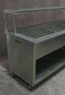   Temp Rite Rolling Cold Well Refrigerated Buffet Salad Bar  