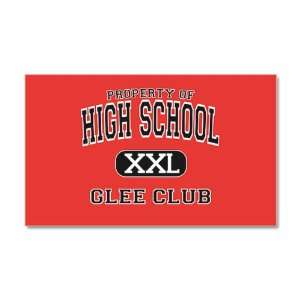  22 x 14 Wall Vinyl Sticker Property of High School XXL Glee 