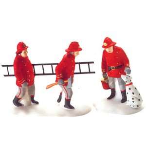 Department 56 Christmas in the City the Fire Brigade Set 