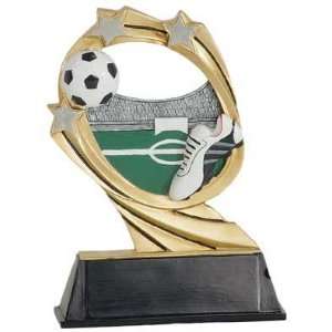  Cosmic Resin Soccer Trophy