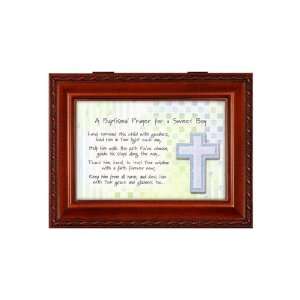   Boy Baptism Music and Jewelry Box How Great Thou Art