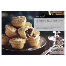 Tesco Finest Mini Mince Pies 12 Pack   Groceries   Tesco Groceries