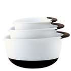 OXO Good Grips Mixing Bowl Set with Black Handles, 3 Piece